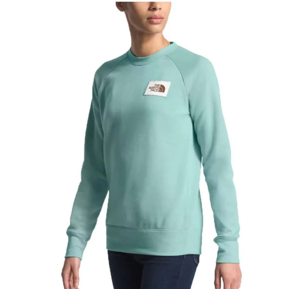 The North Face Heritage Patch Fleece Sweatshirt for Women - Picture 2 of 13
